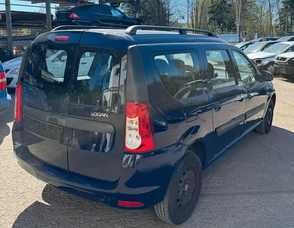 Gebraucht Dacia Logan MCV 84 PS (61 kW) 2012 Blau Van / Kleinbus