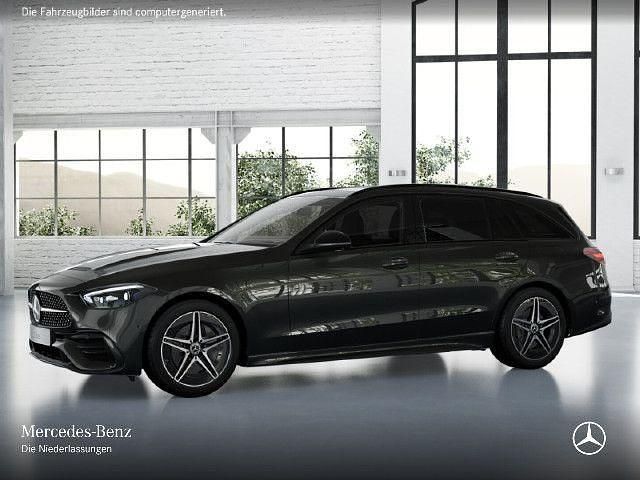 Grafitigrau Gebraucht 2025 Mercedes C300e AMG line Kombi | 54.250 € (Fairer Preis) - Bild 1/4