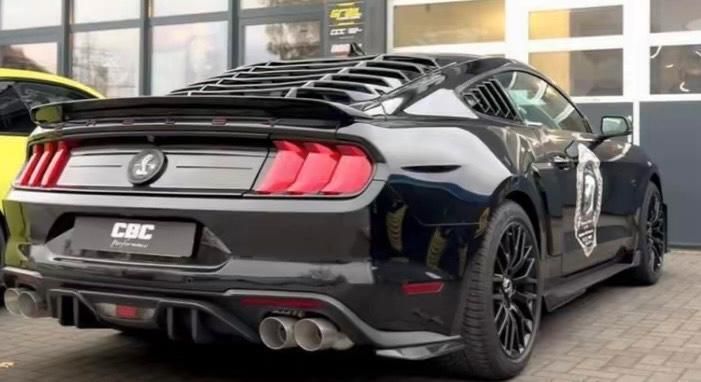 Schwarz Gebraucht 2021 Ford Mustang Coupé | 59.900 € - Bild 1/4