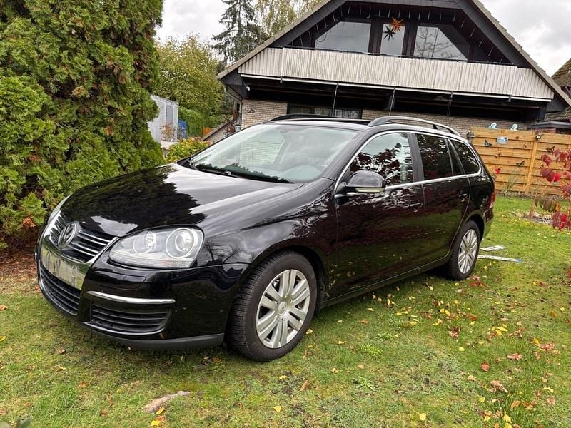 Gebraucht VW Golf V Trendline 102 PS (75 kW) 2008 Schwarz Kombi