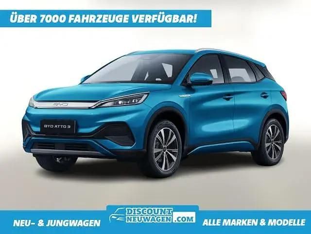 Surfing blue Neu 2025 BYD Atto 3 Design SUV | 32.627 € (Superpreis) - Bild 1/3
