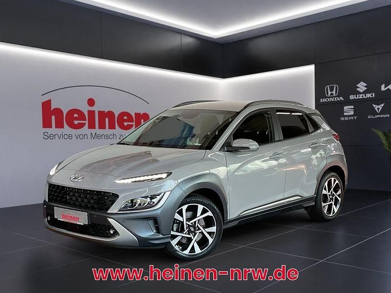Grau Gebraucht 2023 Hyundai Kona Prime SUV | 22.339 € - Bild 1/4