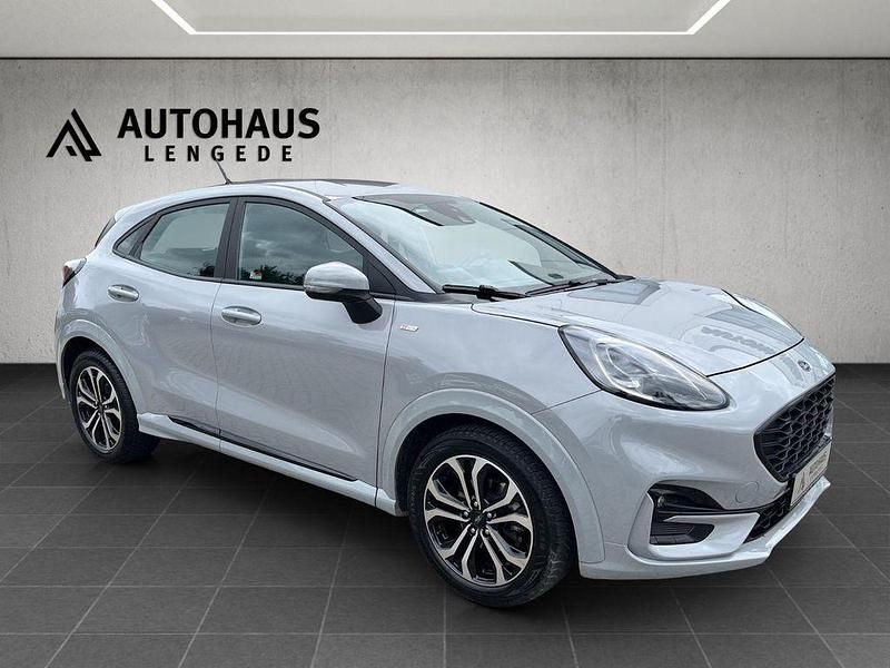 Grau Gebraucht 2023 Ford Puma Gen-E ST-Line SUV | 13.999 € (Superpreis) - Bild 1/4