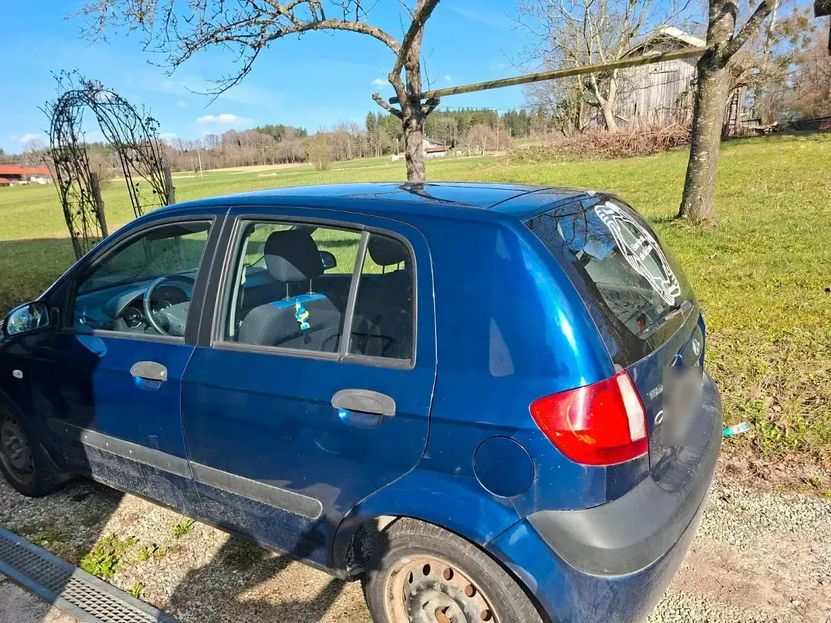 Gebraucht Hyundai Getz 67 PS (49 kW) 2007 Blau Kleinwagen