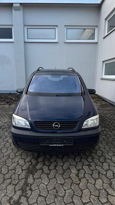 Gebraucht Opel Zafira 101 PS (74 kW) 2002 Blau Van / Kleinbus