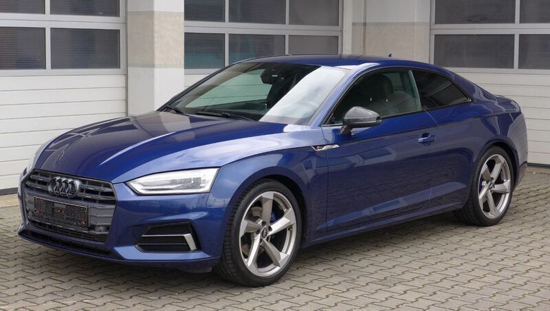 Blau Gebraucht 2017 Audi A5 S-Line Coupé | 21.490 € (Fairer Preis) - Bild 1/4