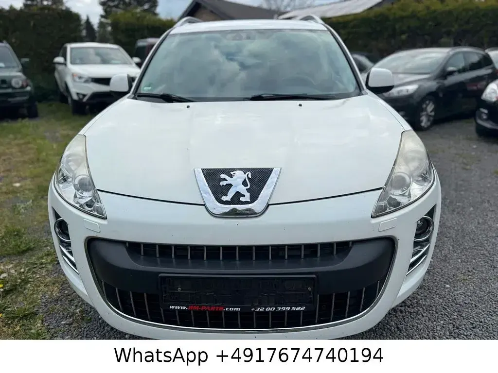 Gebraucht Peugeot 4007 170 PS (125 kW) 2012 Weiß SUV
