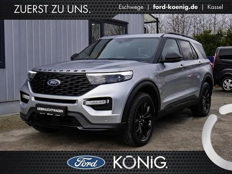 Silber Gebraucht 2020 Ford Explorer ST-Line SUV | 48.790 € (Teuer) - Bild 1/4