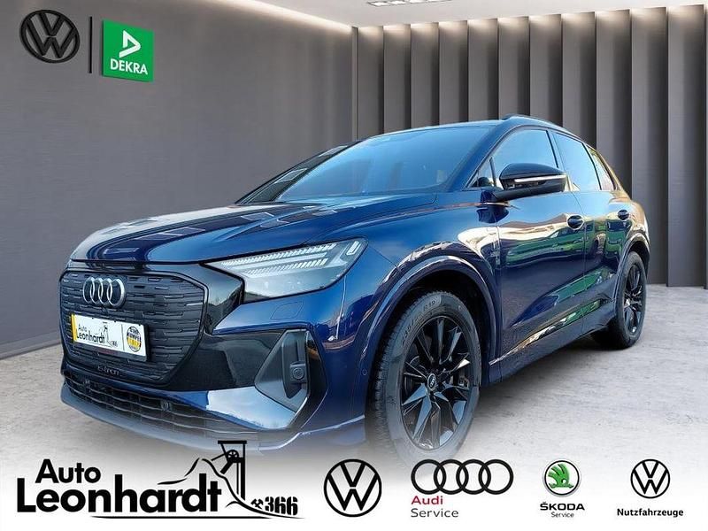 Gebraucht Audi Q4 e-tron S-Line 219 kW (299 PS) 2022 Blau SUV