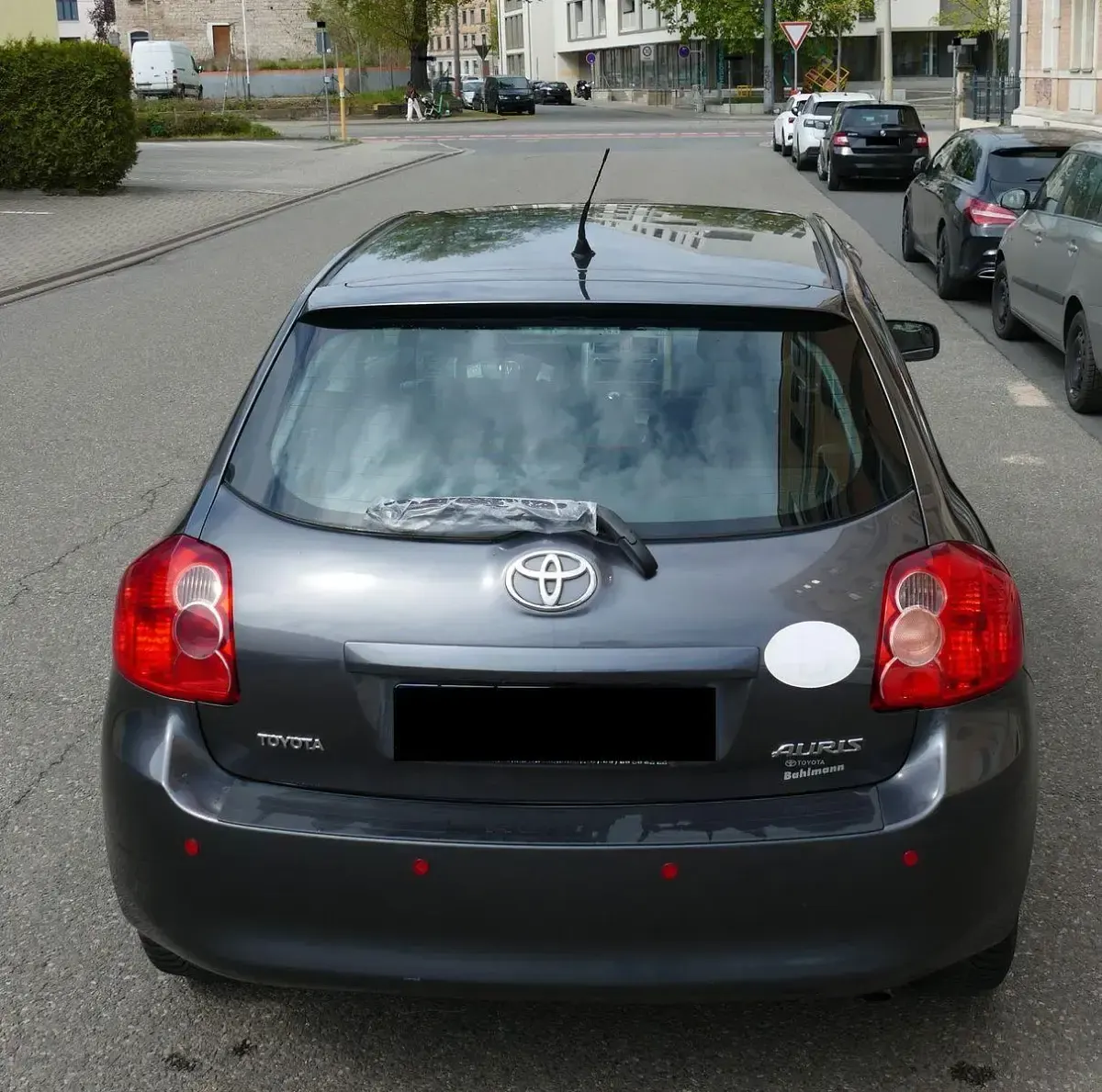 Gebraucht Toyota Auris 124 PS (91 kW) 2008 Silber Kleinwagen