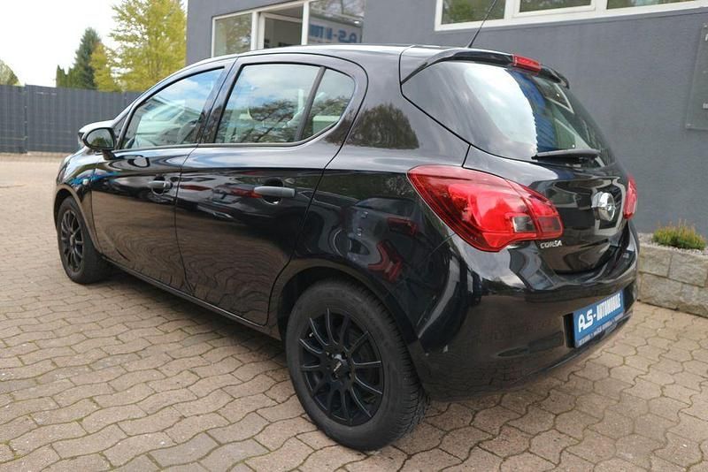 Gebraucht Opel Corsa Selection 90 PS (66 kW) 2015 Schwarz Kleinwagen