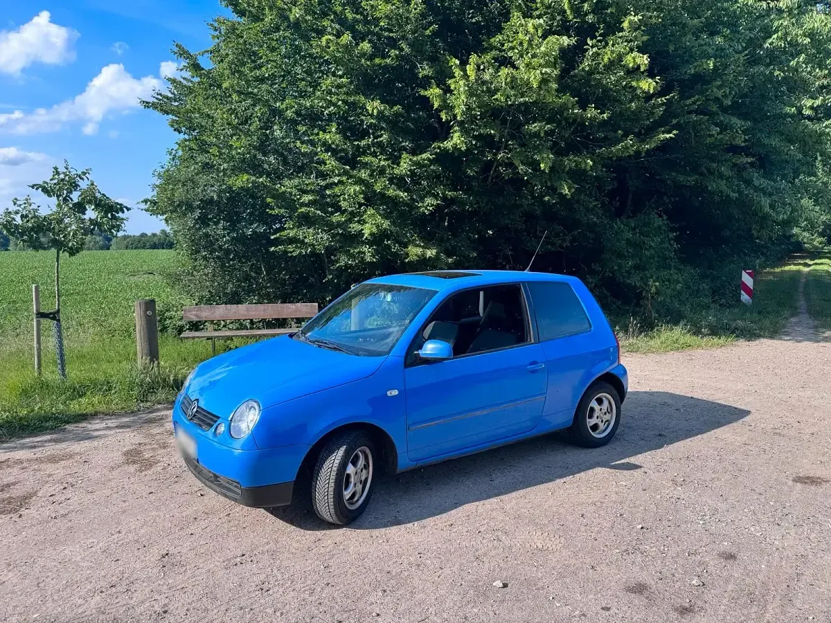 Gebraucht VW Lupo 50 PS (36 kW) 2002 Blau Kleinwagen