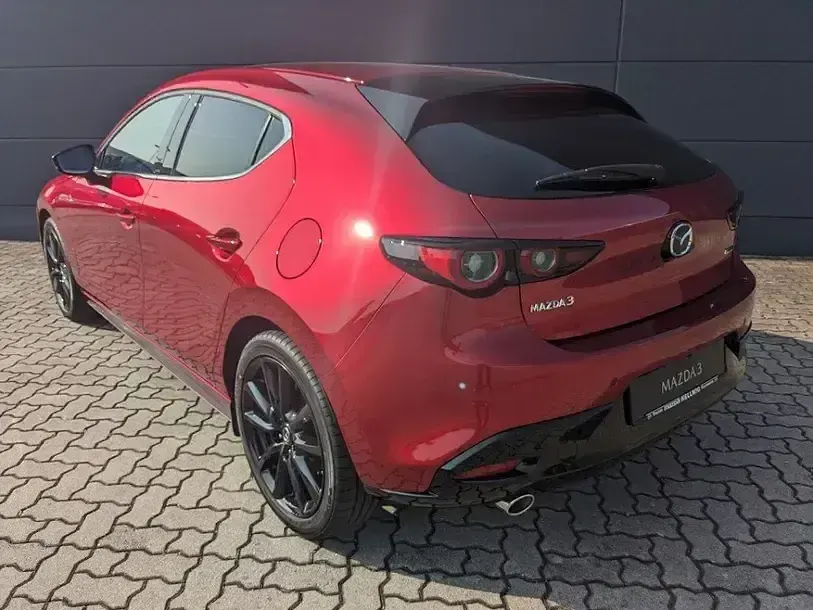 Neu Mazda 3 Homura-Line 186 PS (136 kW) 2026 Soul red crystal metallic Limousine