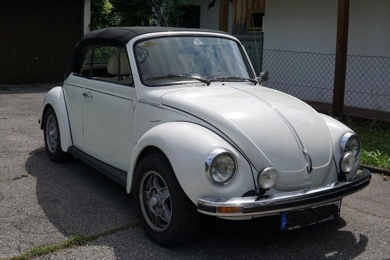 Weiß Gebraucht 1977 VW Käfer Cabrio | 36.000 € - Bild 1/4
