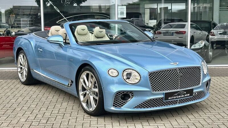 Silverlake met. / verdeck blau Gebraucht 2020 Bentley Continental GT Convertible Cabrio | 149.800 € - Bild 1/4