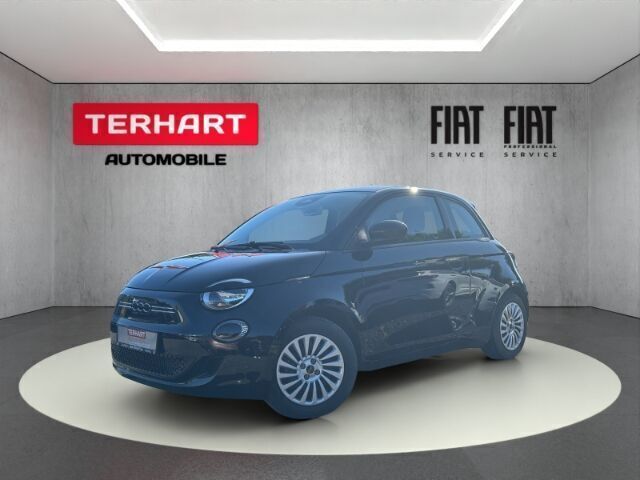 Onyx schwarz) (schwarz Gebraucht 2022 Fiat 500e Action Kleinwagen | 12.787 € (Guter Preis) - Bild 1/4