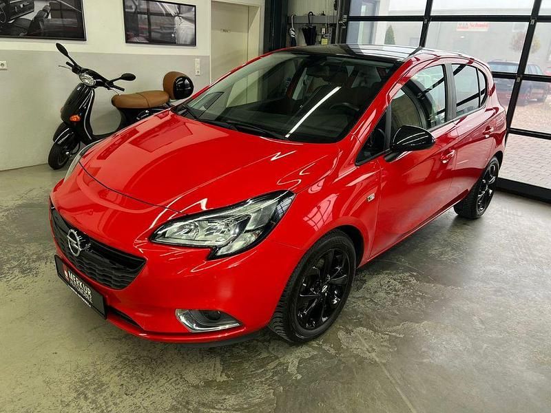 Rot Gebraucht 2016 Opel Corsa Color Edition Limousine | 9.850 € (Fairer Preis) - Bild 1/4