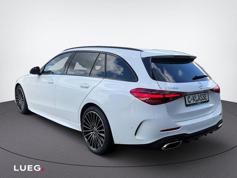 Gebraucht Mercedes C220 Advanced 200 PS (147 kW) 2025 Unilack polarweiß Kombi