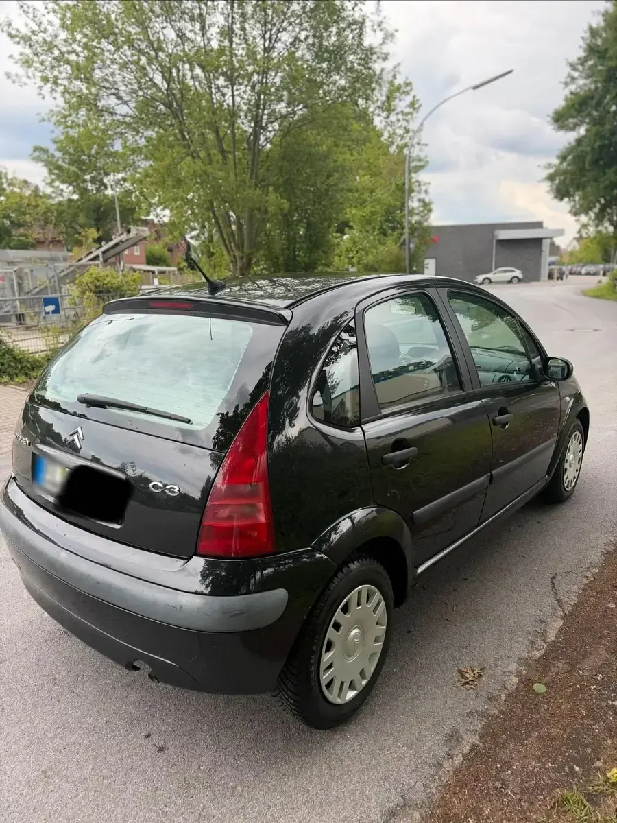 Gebraucht Citroën C3 59 PS (43 kW) 2003 Schwarz Kleinwagen