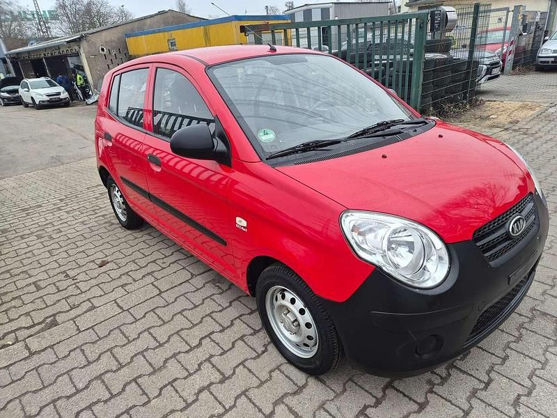 Gebraucht Kia Picanto LX 63 PS (46 kW) 2009 Rot Kleinwagen