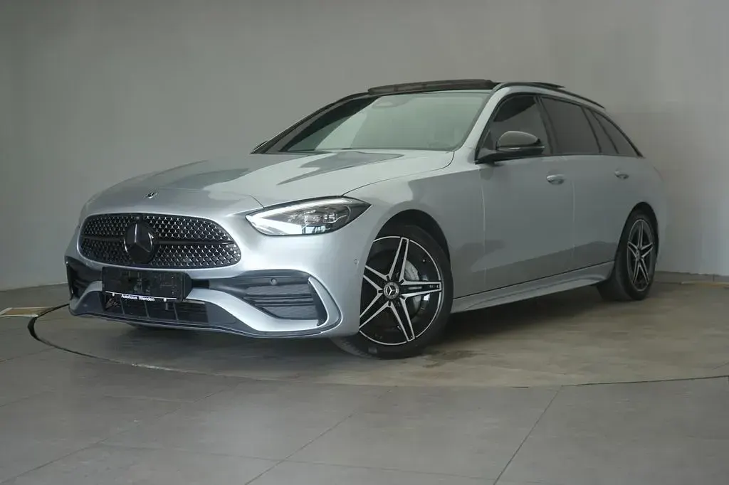 Gebraucht Mercedes C220 AMG 200 PS (147 kW) 2023 Silber Limousine