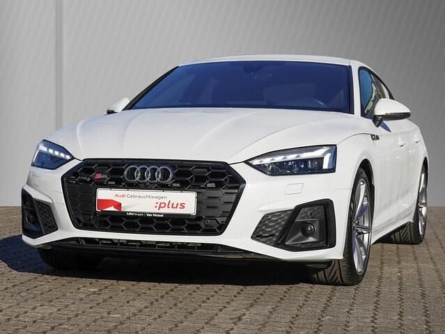 Gebraucht Audi S5 Ambiente 341 PS (250 kW) 2023 Gletscherweiß metallic Coupé
