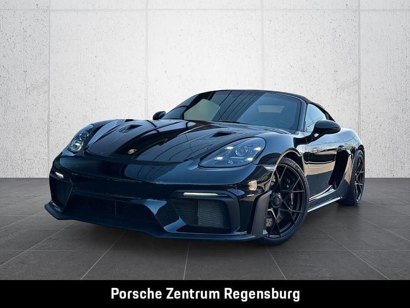 Schwarz Gebraucht 2025 Porsche Boxster Spyder Cabrio | 159.900 € (Superpreis) - Bild 1/4