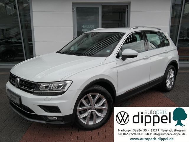 Pure white Gebraucht 2019 VW Tiguan Highline SUV | 25.550 € (Guter Preis) - Bild 1/4