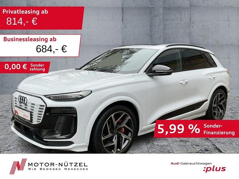 Gletscherweiß metallic Gebraucht 2025 Audi SQ6 e-tron Sport SUV | 85.930 € (Fairer Preis) - Bild 1/4