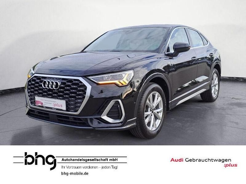 Mythosschwarz metallic Gebraucht 2021 Audi Q3 S-Line SUV | 30.860 € (Fairer Preis) - Bild 1/4