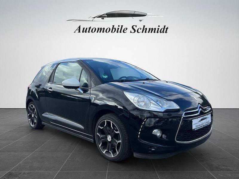 Schwarz Gebraucht 2015 Citroën DS3 Sport Chic Kleinwagen | 4.490 € (Superpreis) - Bild 1/4