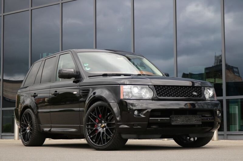 Schwarz Gebraucht 2013 Land Rover Range Rover Sport SUV | 18.500 € (Superpreis) - Bild 1/4