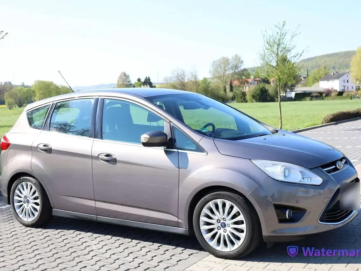 Gebraucht Ford C-MAX Titanium 150 PS (110 kW) 2012 Grau Van / Kleinbus