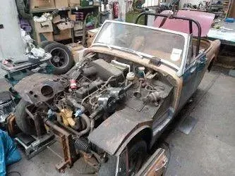 Gebraucht MG Midget 65 PS (47 kW) 1972 Orange Cabrio
