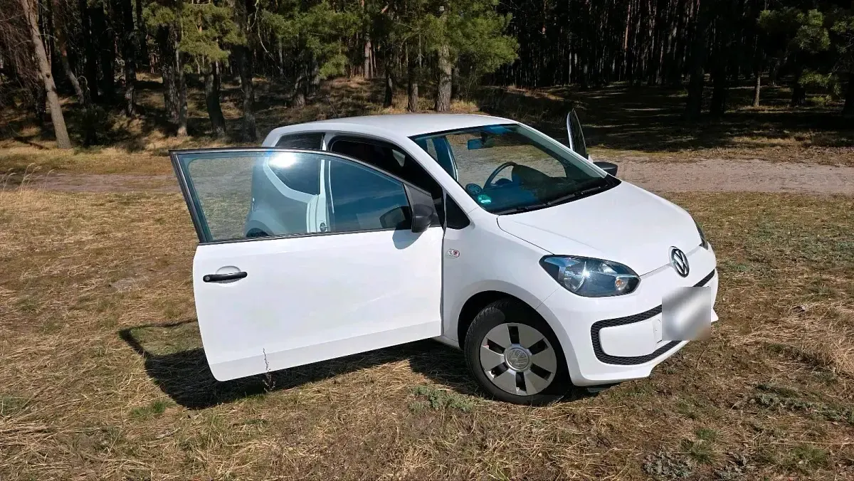 Gebraucht VW up! 60 PS (44 kW) 2015 Weiß Kleinwagen