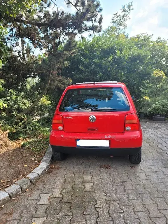 Gebraucht VW Lupo Basis 50 PS (36 kW) 2002 Rot Kleinwagen