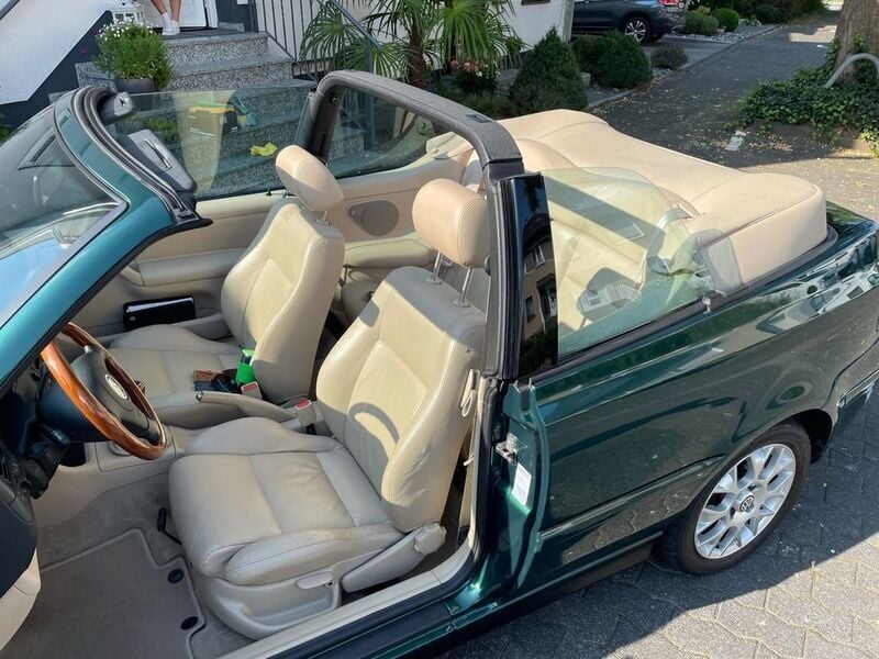 Gebraucht VW Golf Cabriolet Highline 101 PS (74 kW) 2000 Grün Cabrio