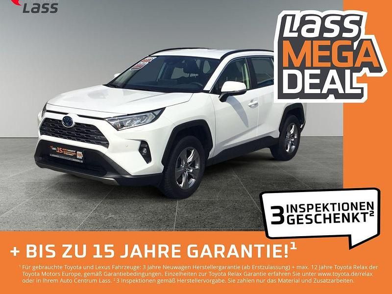 Schneeweiß Gebraucht 2024 Toyota RAV4 Hybrid Business Edition SUV | 35.890 € (Superpreis) - Bild 1/4