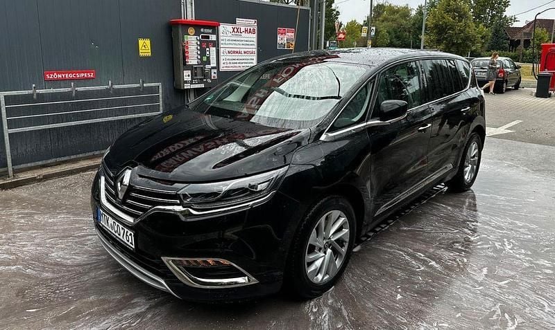 Schwarz Gebraucht 2016 Renault Espace Initiale Paris Van / Kleinbus | 15.700 € (Superpreis) - Bild 1/3