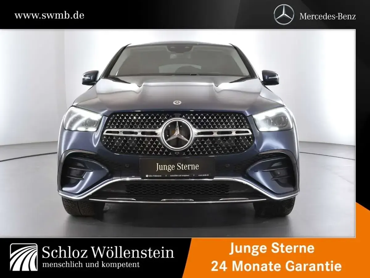 Gebraucht Mercedes GLE300 AMG 269 PS (197 kW) 2024 Metalliclack sodalithblau SUV