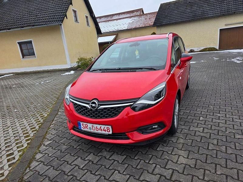 Gebraucht Opel Zafira Tourer Innovation 170 PS (125 kW) 2017 Rot Van / Kleinbus
