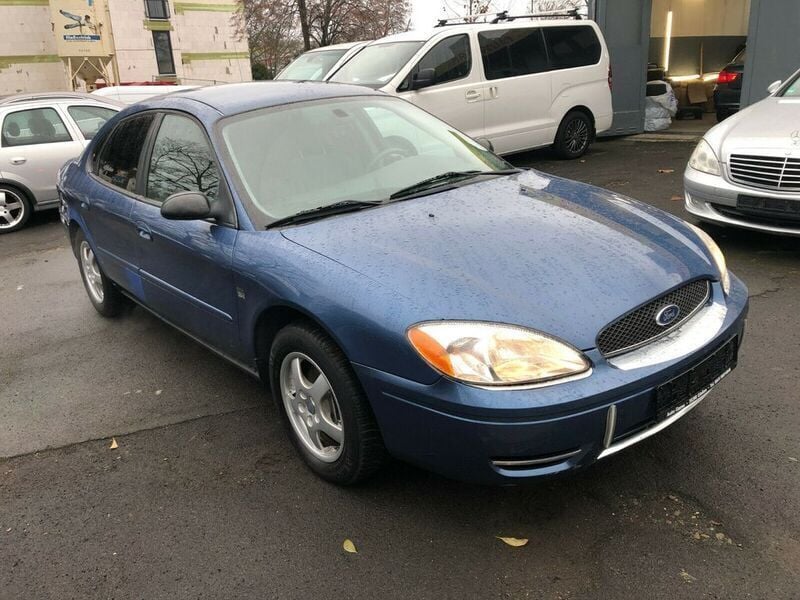 Blau metallic Gebraucht 2004 Ford Taurus Ghia Limousine | 2.490 € - Bild 1/4