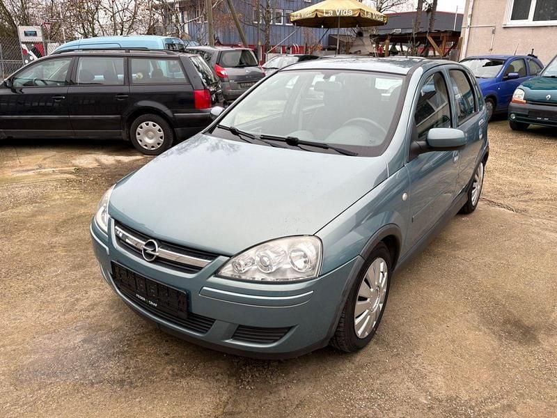 Grau Gebraucht 2006 Opel Corsa Edition Kleinwagen | 650 € (Superpreis) - Bild 1/4