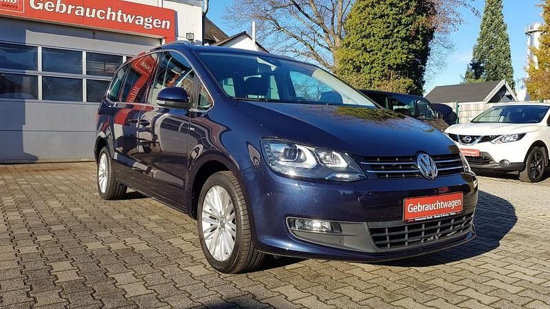 Gebraucht VW Sharan Cup 177 PS (130 kW) 2015 Blau Van / Kleinbus