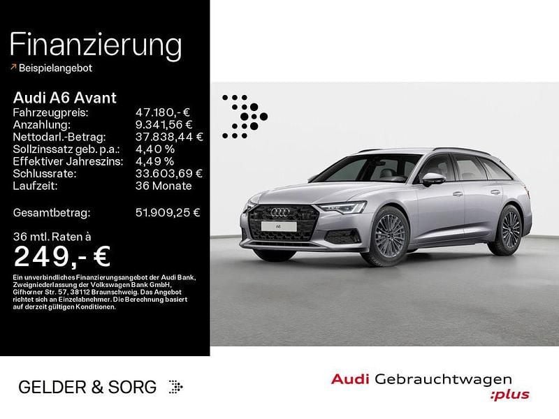 Second-hand Audi A6 Advanced Plus 265 CP (194 kW) 2025 Argintiu Break