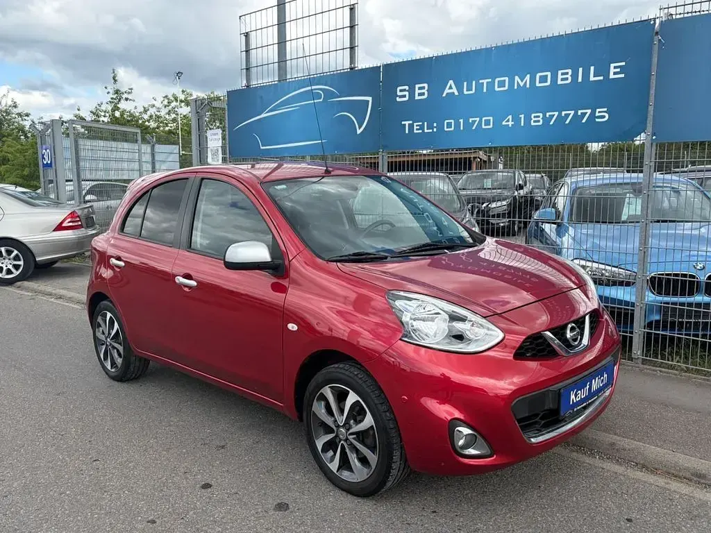 Gebraucht Nissan Micra 2016 Rot Kleinwagen