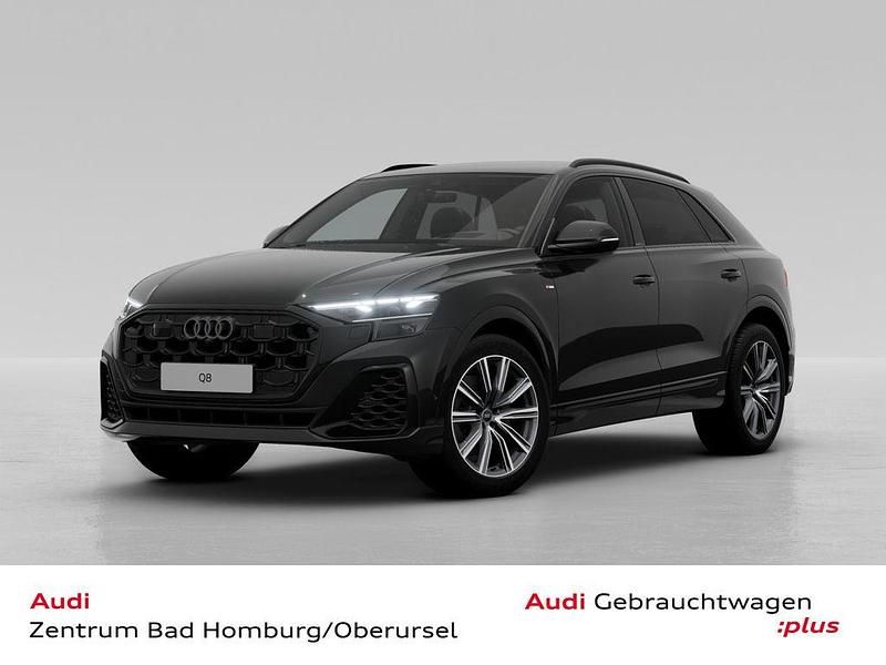 Mythosschwarz metallic Gebraucht 2025 Audi Q8 S-Line SUV | 74.960 € (Teuer) - Bild 1/4