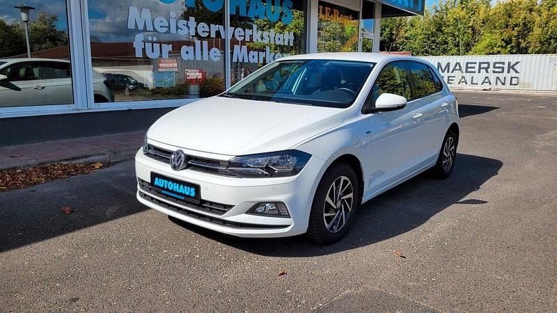 Pure white Gebraucht 2019 VW Polo Join Kleinwagen | 14.450 € (Fairer Preis) - Bild 1/4