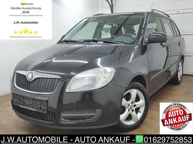 Schwarz Gebraucht 2008 Skoda Fabia Kombi | 799 € (Superpreis) - Bild 1/4