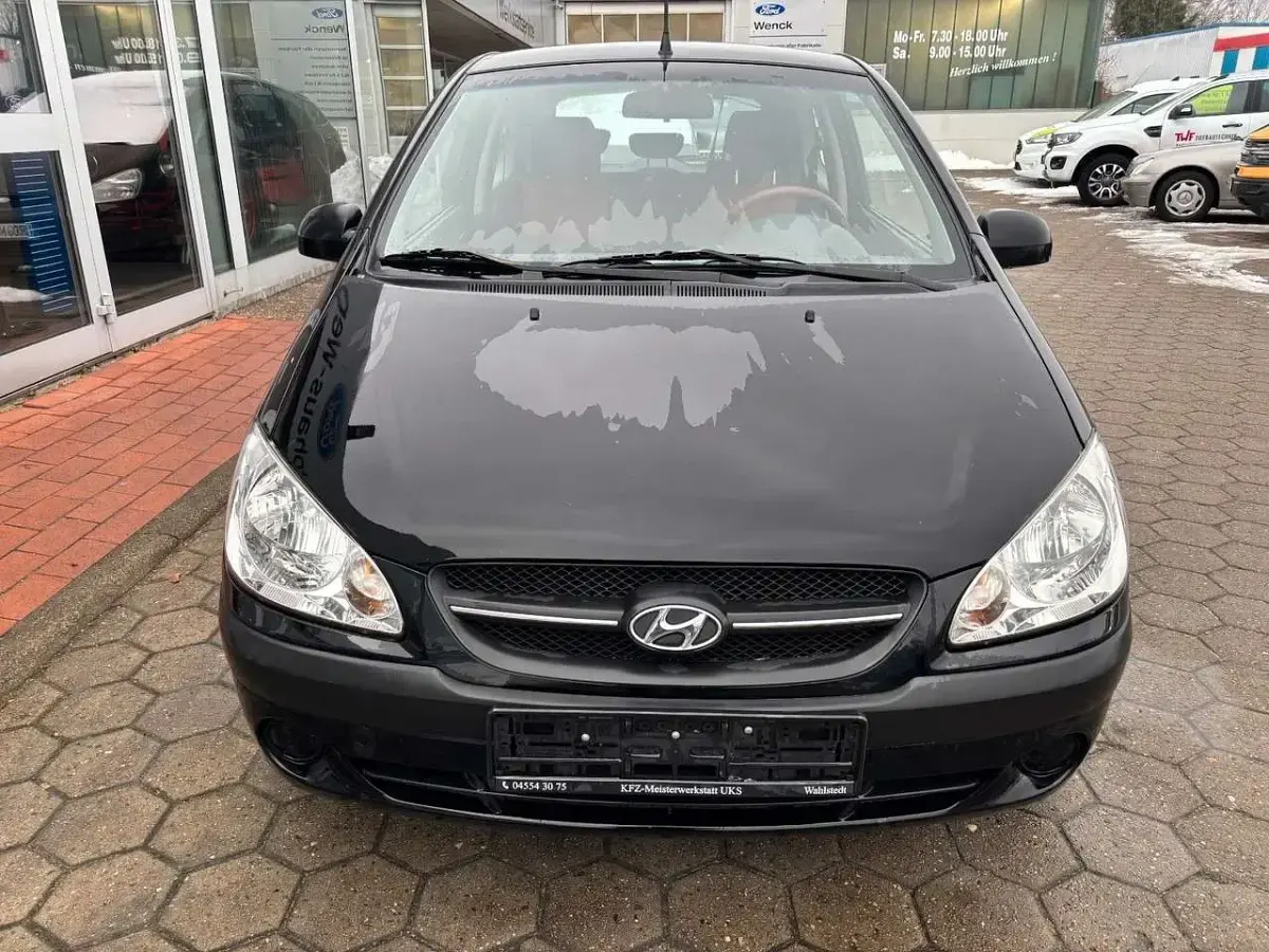 Gebraucht Hyundai Getz 97 PS (71 kW) 2009 Schwarz Kleinwagen